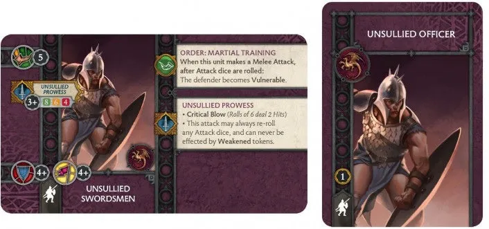 A Song of Ice and Fire TMG Unsullied Swordmasters