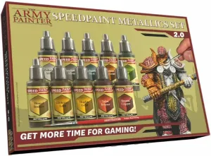 Army Painter Speedpaint Metallics Set 2.0