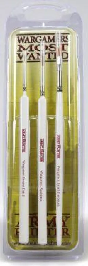 Army Painter Wargamer Most Wanted Brush Set TL5043