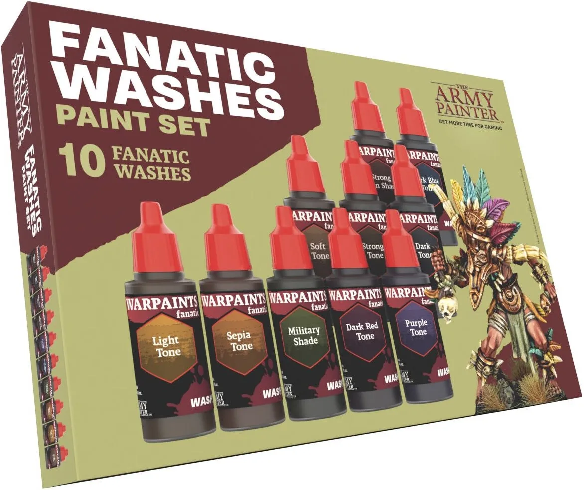 Army Painter Warpaints Fanatic Washes Paint Set