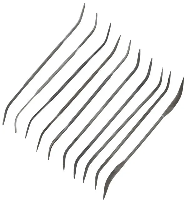 Bravo Handtools 10 Piece Budget Rifler File Set