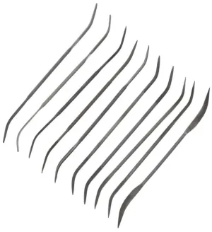 Bravo Handtools 10 Piece Budget Rifler File Set