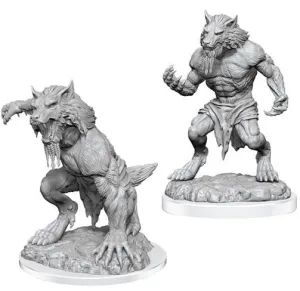 Critical Role Unpainted Miniatures Fey Werewolves