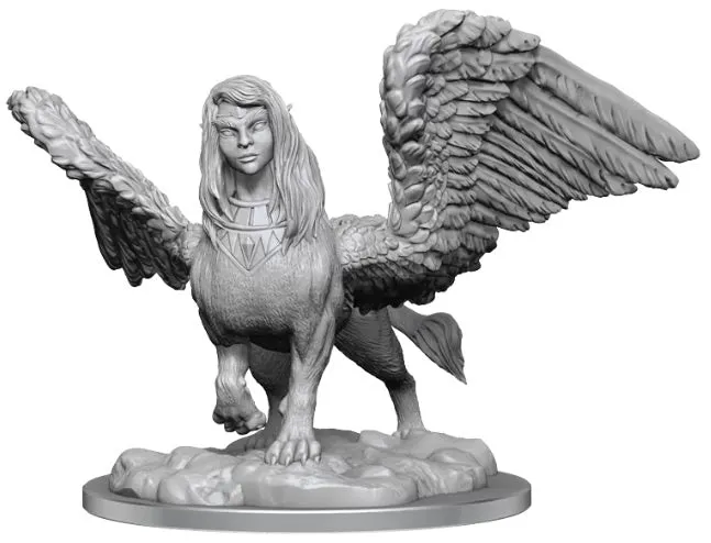Critical Role Unpainted Miniatures Sphinx Female