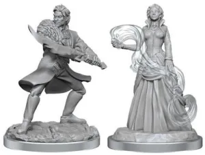 Critical Role Unpainted Miniatures Vampire & Necromancer Nobles