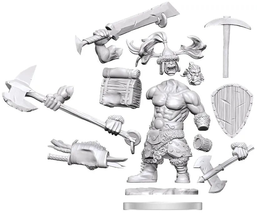 D&D Frameworks Orc Barbarian Male