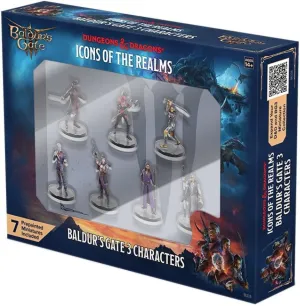 D&D Icons of the Realms Baldur's Gate 3 Character Boxed Set