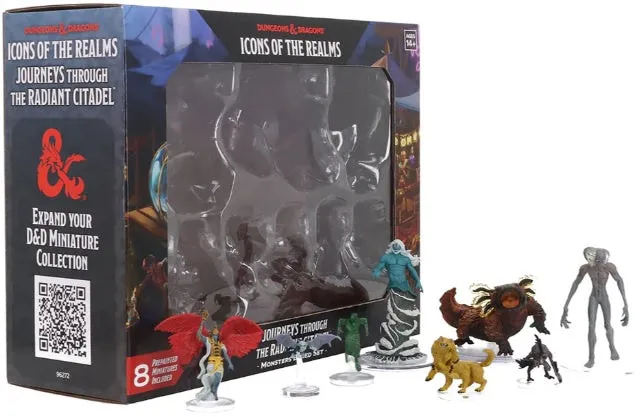 D&D Icons of the Realms: Journeys through the Radiant Citadel Monsters Boxed Set