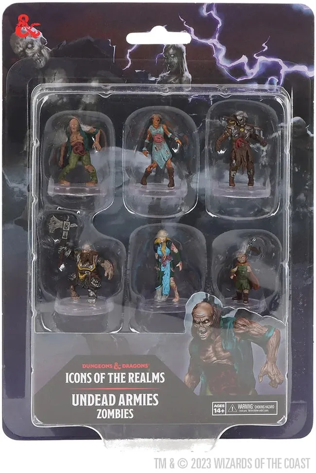 D&D Icons of the Realms Undead Armies Zombies
