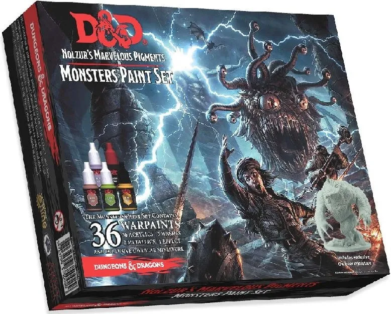 D&D Nolzurs Marvelous Pigments Monster Paint Set