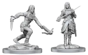 D&D Nolzurs Marvelous Unpainted Miniatures Half-Elf Rogue Female