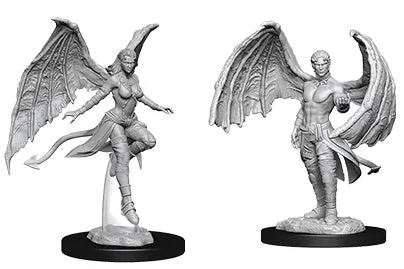 D&D Nolzurs Marvelous Unpainted Miniatures Succubus & Incubus
