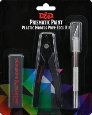 D&D Prismatic Paint Plastic Models Prep Tool Kit