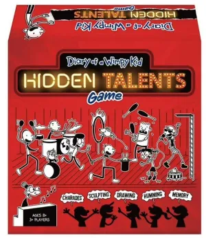 Diary of a Wimpy Kid Hidden Talents Board Game