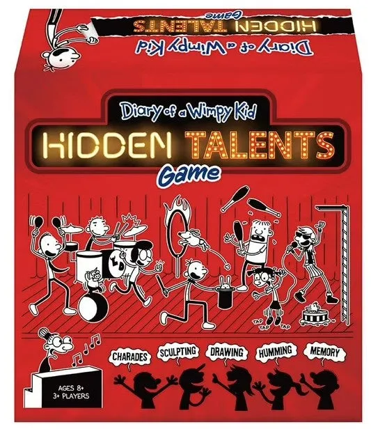 Diary of a Wimpy Kid Hidden Talents Board Game