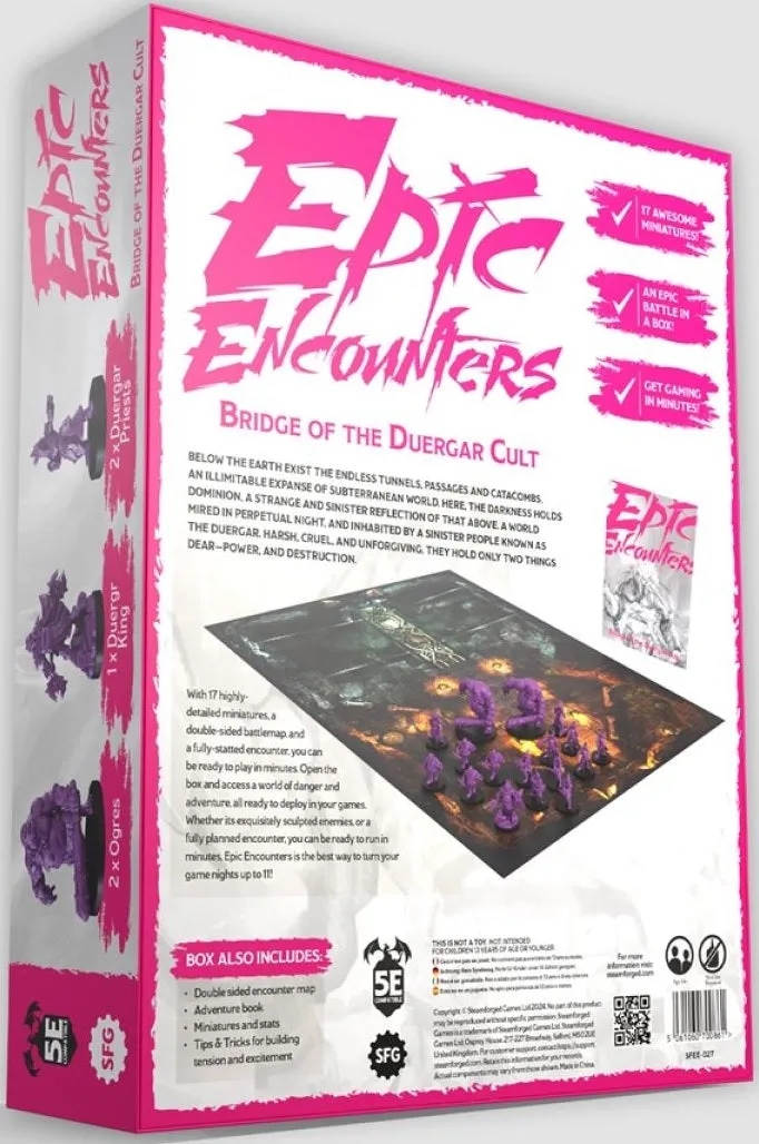 Epic Encounters Bridge of the Duergar Cult