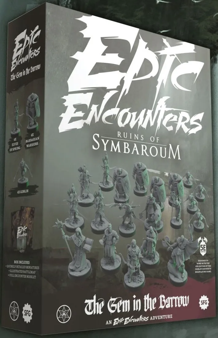 Epic Encounters Ruins of Symbaroum The Gem in the Barrow