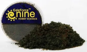 GF9 Hobby Round Dark Conifer Flock Blend