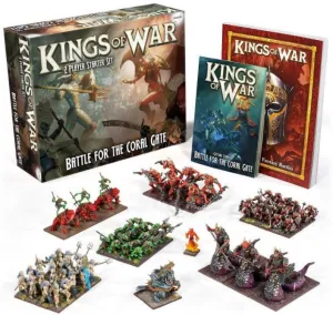 Kings of War Battle For The Coral Gate 2 Player Starter