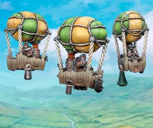 Kings of War Halfling Aeronauts Regiment