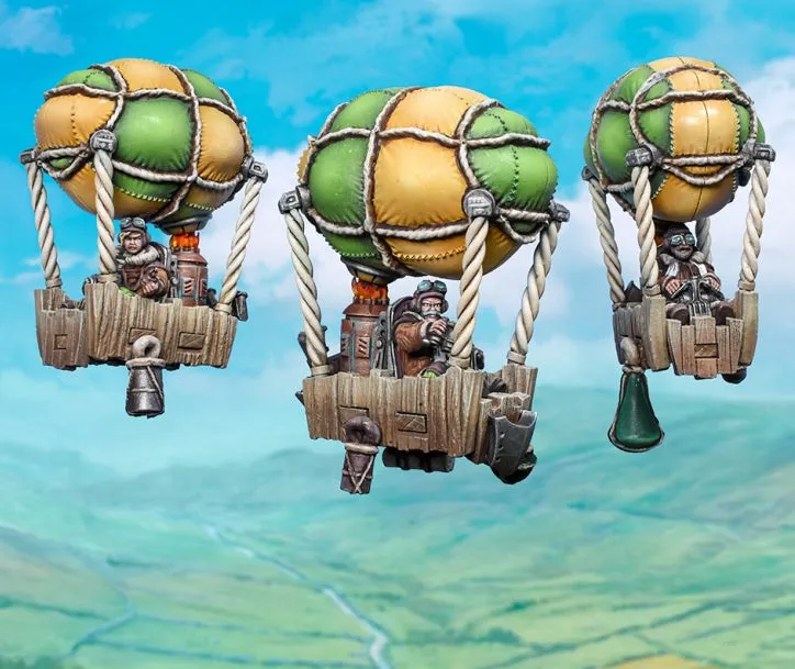 Kings of War Halfling Aeronauts Regiment