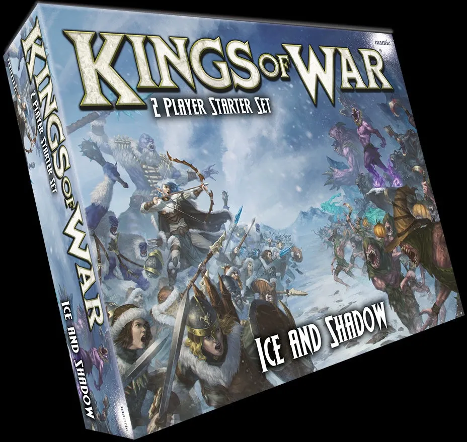 Kings of War Ice and Shadow 2-player set ON SALE