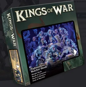 Kings Of War Nightstalker Butcher / Ravager Horde