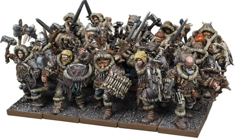 Kings of War: Northern Alliance Clansman / Tribesmen Regiment