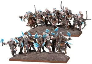 Kings of War Northern Alliance Ice Kin Hunters / Half-Elf Berserkers