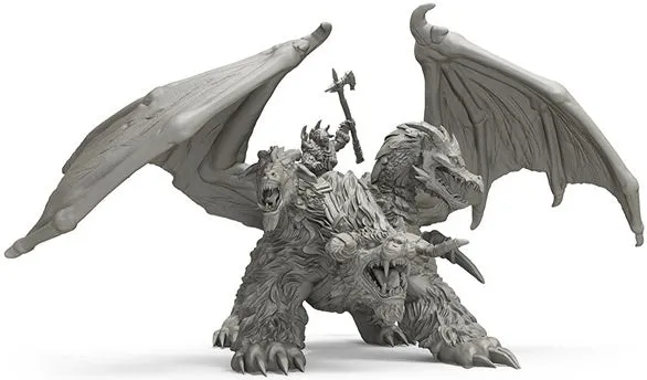 Kings of War Northern Alliance Lord on Chimera