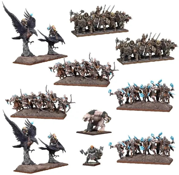 Kings of War Northern Alliance Mega Army 2023