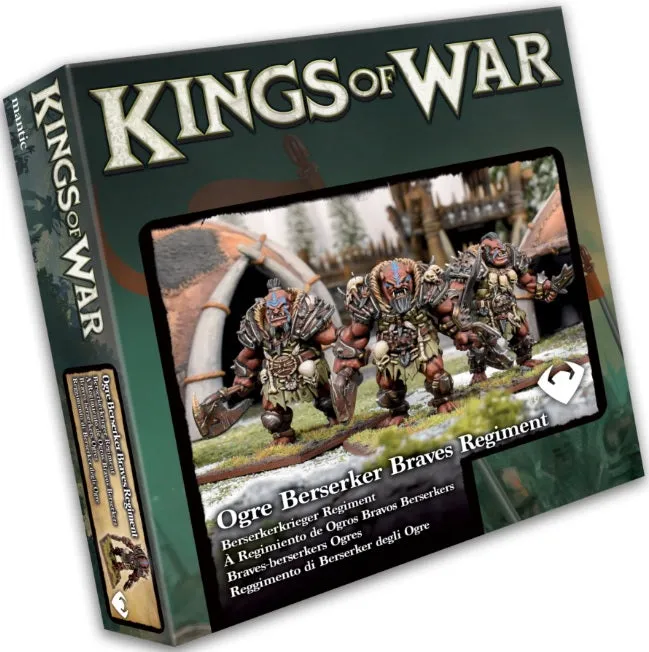 Kings of War Ogre Berserker Braves
