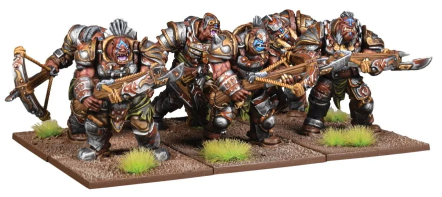 Kings of War Ogre Shooters Horde