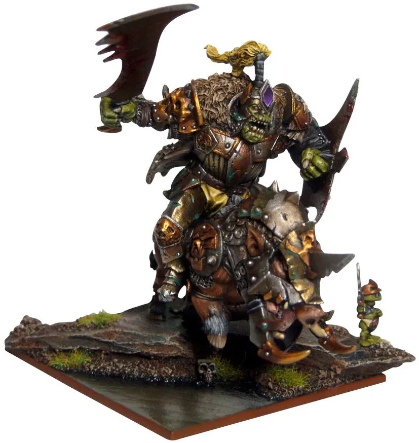 Kings of War Orc Krudger on Gore