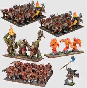 Kings of War Salamander Mega Army