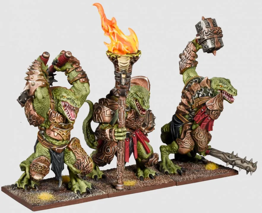 Kings of War Salamander Tyrant Regiment