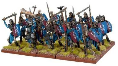 Kings of War Undead Skeleton Regiment