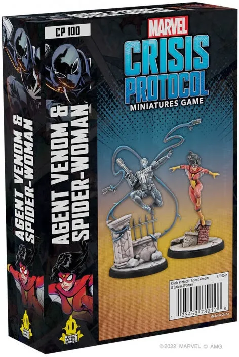 Marvel Crisis Protocol Agent Venom & Spider-Woman