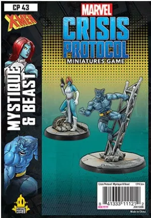 Marvel Crisis Protocol Beast and Mystique