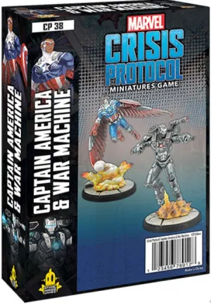 Marvel Crisis Protocol Captain America and War Machine