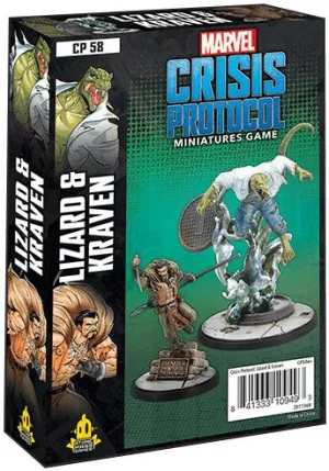 Marvel Crisis Protocol Lizard and Kraven