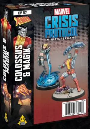 Marvel Crisis Protocol Miniatures Game Colossus and Magik