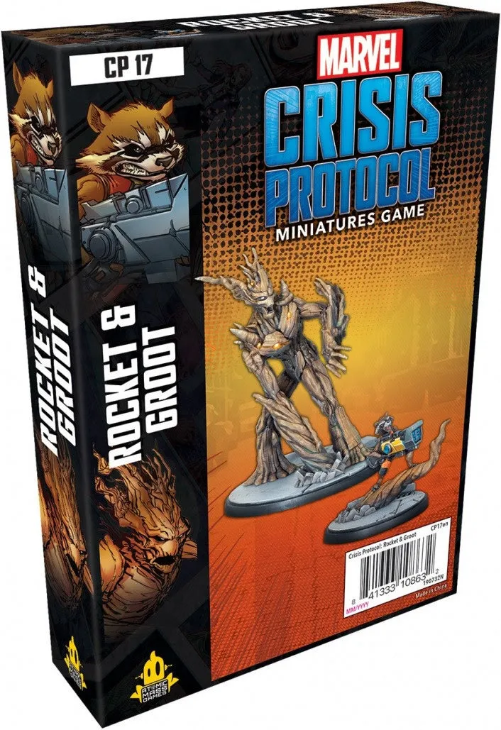 Marvel Crisis Protocol Rocket and Groot Character Pack