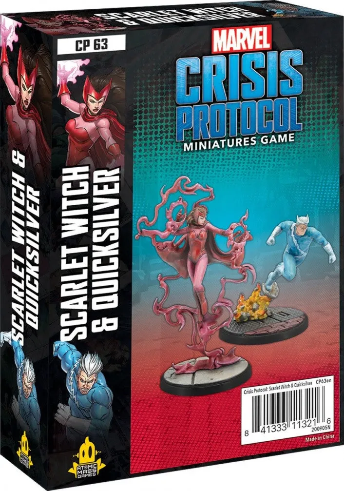 Marvel Crisis Protocol Scarlet Witch and Quicksilver