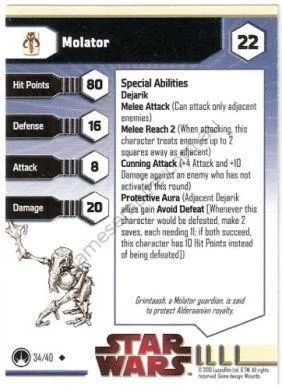Masters of the Force 34 Molator