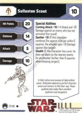 Masters of the Force 37 Sullustan Scout