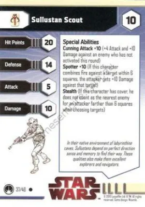 Masters of the Force 37 Sullustan Scout