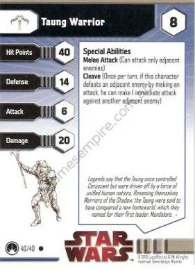 Masters of the Force 40 Taung Warrior