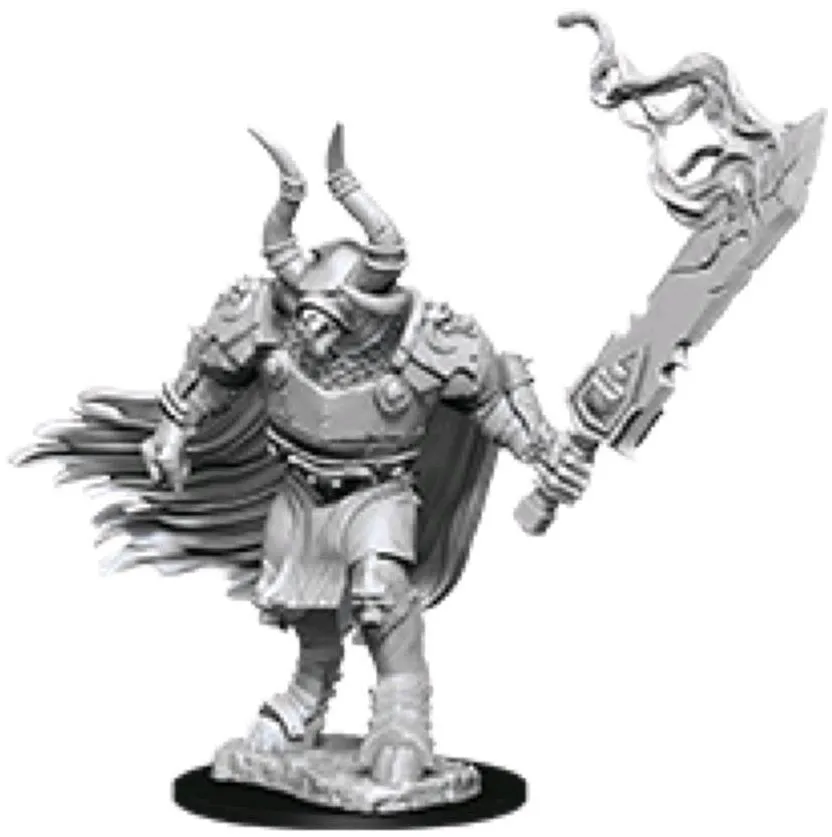 Pathfinder Deep Cuts Unpainted Miniatures Minotaur Labyrinth Guardian