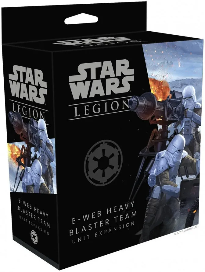 Star Wars Legion E-Web Heavy Blaster Team Unit Expansion